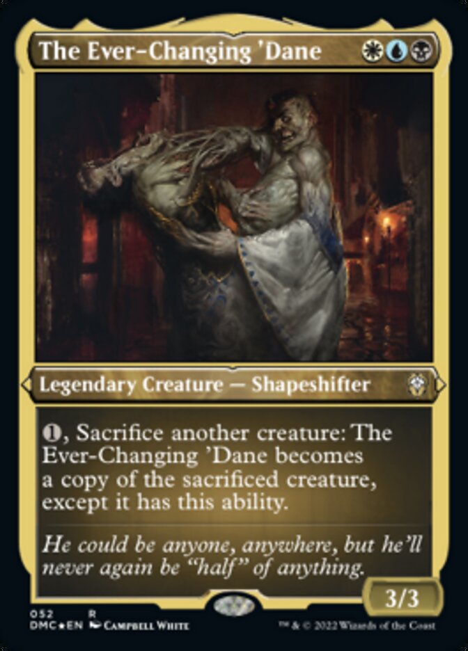 The Ever-Changing 'Dane (Foil Etched) [Dominaria United Commander] | Magic Magpie