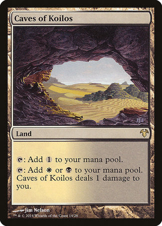Caves of Koilos [Modern Event Deck 2014] | Magic Magpie