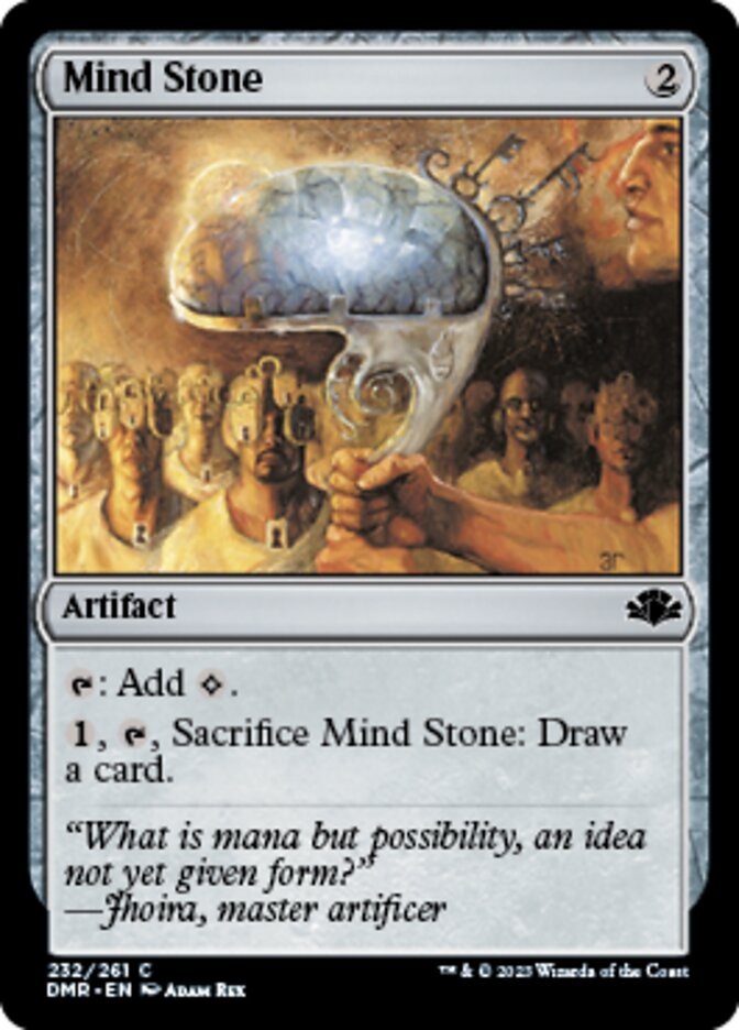 Mind Stone [Dominaria Remastered] | Magic Magpie