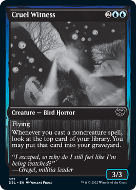 Cruel Witness [Innistrad: Double Feature] | Magic Magpie