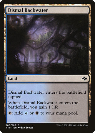 Dismal Backwater [Fate Reforged] | Magic Magpie