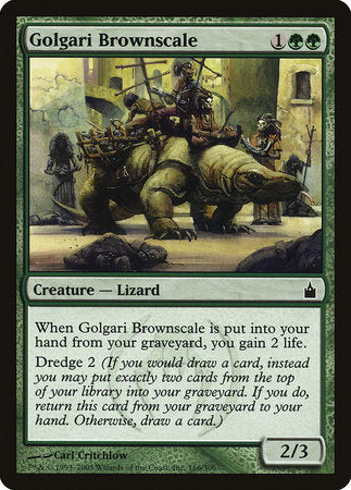 Golgari Brownscale [Ravnica: City of Guilds] | Magic Magpie