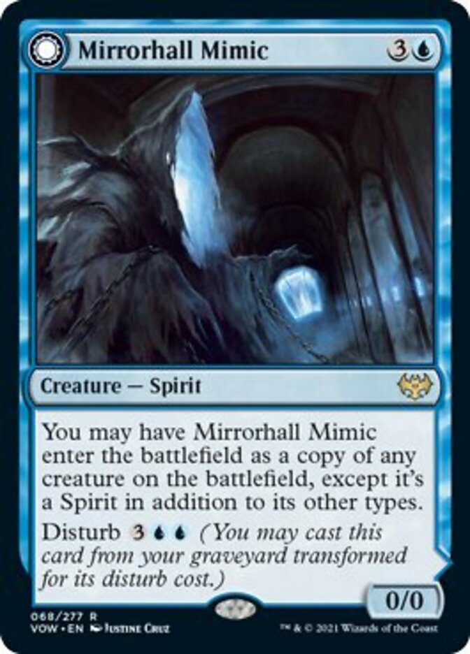 Mirrorhall Mimic // Ghastly Mimicry [Innistrad: Crimson Vow] | Magic Magpie