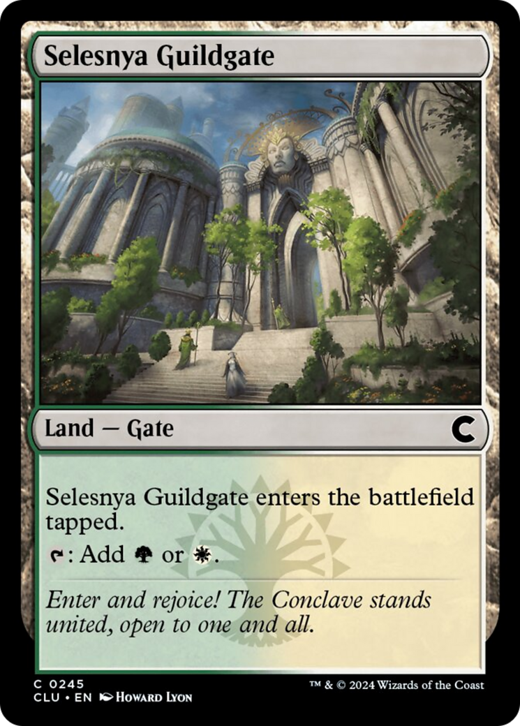 Selesnya Guildgate [Ravnica: Clue Edition] | Magic Magpie