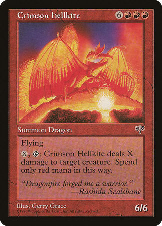 Crimson Hellkite [Mirage] | Magic Magpie