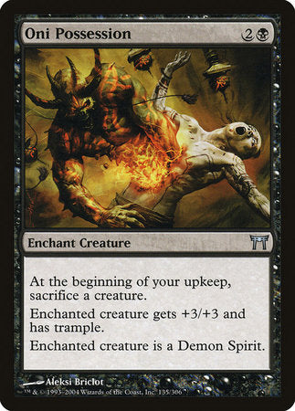 Oni Possession [Champions of Kamigawa] | Magic Magpie