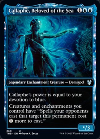 Callaphe, Beloved of the Sea (Showcase) [Theros Beyond Death] | Magic Magpie