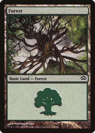 Forest (155) [Planechase 2012] | Magic Magpie