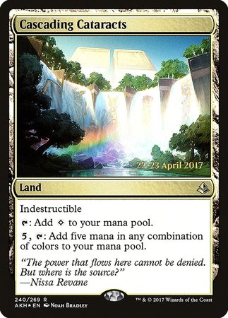 Cascading Cataracts [Amonkhet Promos] | Magic Magpie