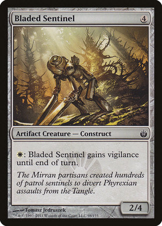 Bladed Sentinel [Mirrodin Besieged] | Magic Magpie