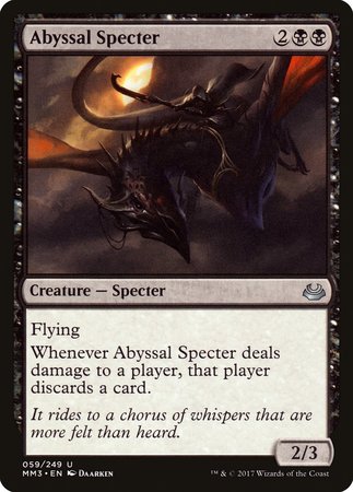 Abyssal Specter [Modern Masters 2017] | Magic Magpie