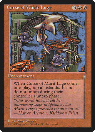 Curse of Marit Lage [Ice Age] | Magic Magpie