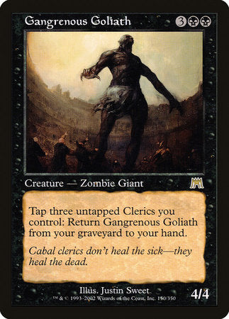 Gangrenous Goliath [Onslaught] | Magic Magpie