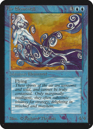 Air Elemental [Limited Edition Alpha] | Magic Magpie