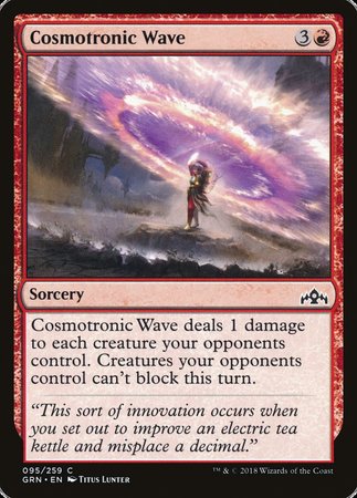 Cosmotronic Wave [Guilds of Ravnica] | Magic Magpie