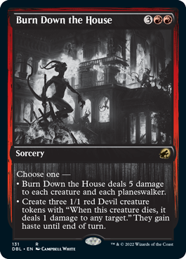 Burn Down the House [Innistrad: Double Feature] | Magic Magpie