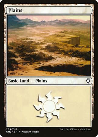 Plains (284) [Commander Anthology Volume II] | Magic Magpie