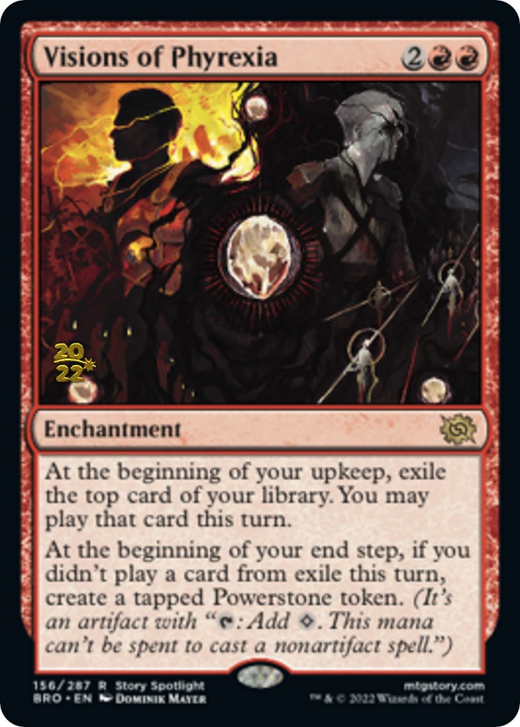 Visions of Phyrexia [The Brothers' War: Prerelease Promos] | Magic Magpie