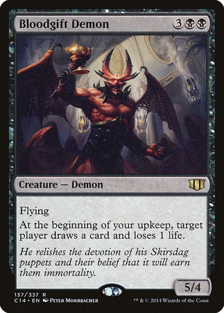 Bloodgift Demon [Commander 2014] | Magic Magpie
