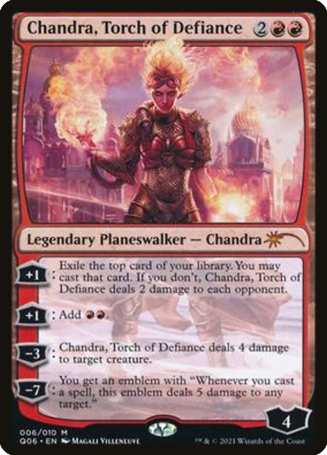 Chandra, Torch of Defiance [Pioneer Challenger Decks 2021] | Magic Magpie