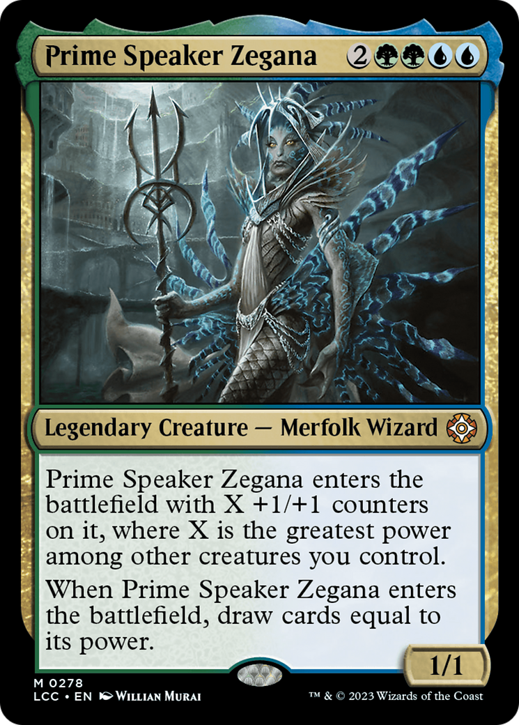 Prime Speaker Zegana [The Lost Caverns of Ixalan Commander] | Magic Magpie