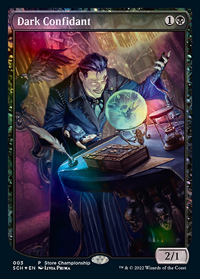 Dark Confidant (Extended Art) [Store Championships 2022] | Magic Magpie