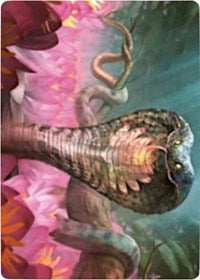 Lotus Cobra Art Card [Zendikar Rising Art Series] | Magic Magpie