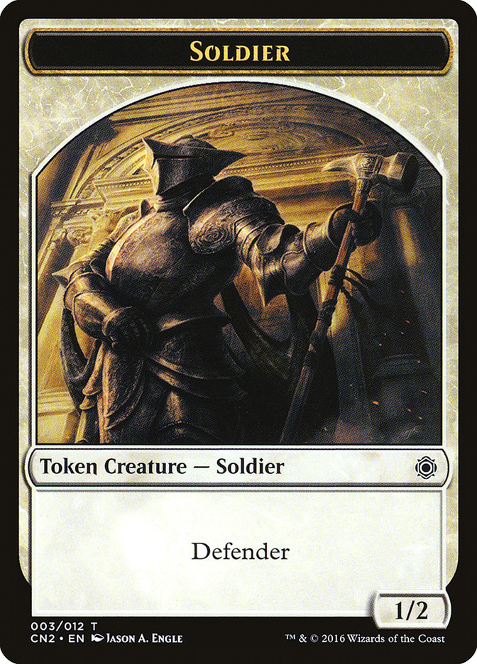 Soldier (003/012) [Conspiracy: Take the Crown Tokens] | Magic Magpie