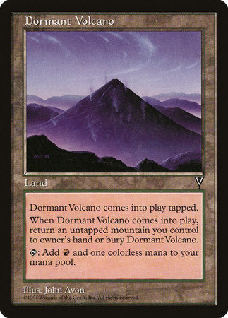 Dormant Volcano [Visions] | Magic Magpie