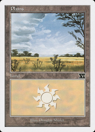 Plains (333) [Classic Sixth Edition] | Magic Magpie