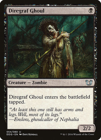 Diregraf Ghoul [Duel Decks: Blessed vs. Cursed] | Magic Magpie