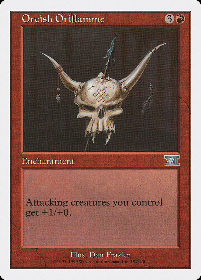 Orcish Oriflamme [Classic Sixth Edition] | Magic Magpie