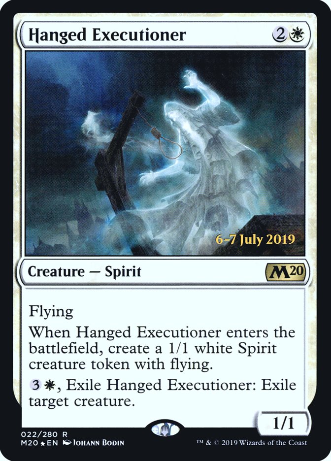 Hanged Executioner  [Core Set 2020 Prerelease Promos] | Magic Magpie