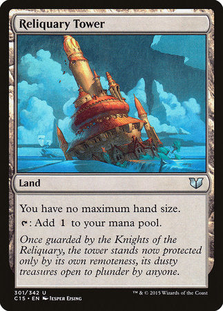 Reliquary Tower [Commander 2015] | Magic Magpie