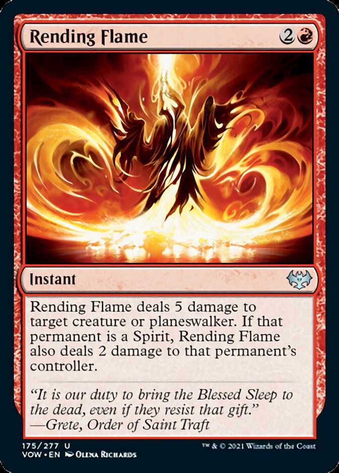Rending Flame [Innistrad: Crimson Vow] | Magic Magpie
