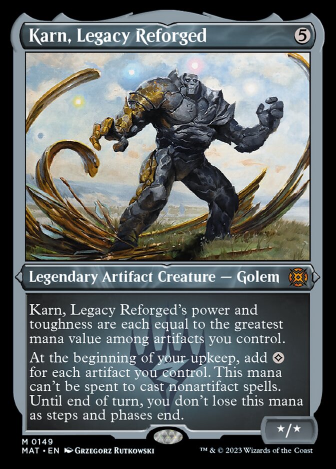 Karn, Legacy Reforged (Foil Etched) [March of the Machine: The Aftermath] | Magic Magpie