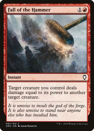Fall of the Hammer [Commander Anthology Volume II] | Magic Magpie