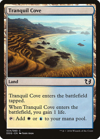 Tranquil Cove [Duel Decks: Blessed vs. Cursed] | Magic Magpie