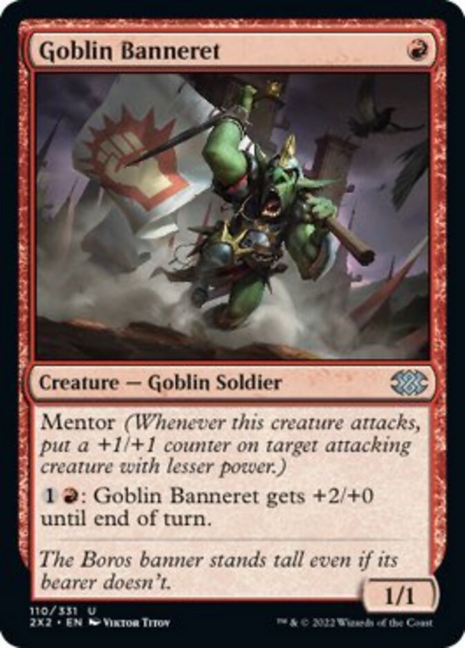 Goblin Banneret [Double Masters 2022] | Magic Magpie