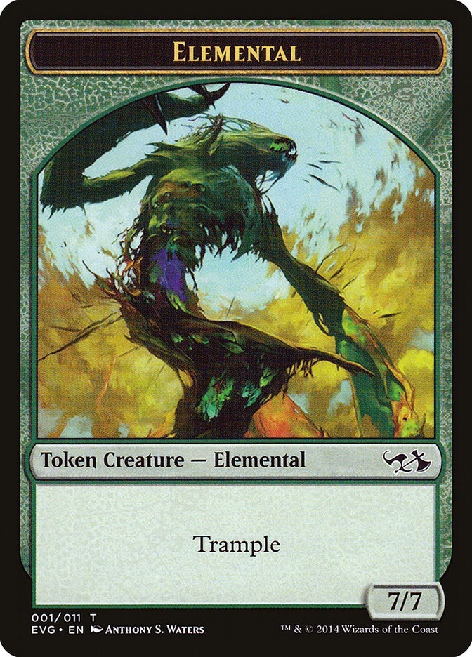 Elemental Token (Elves vs. Goblins) [Duel Decks Anthology Tokens] | Magic Magpie