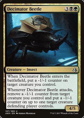 Decimator Beetle [Amonkhet] | Magic Magpie