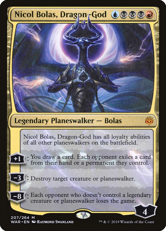 Nicol Bolas, Dragon-God [War of the Spark] | Magic Magpie