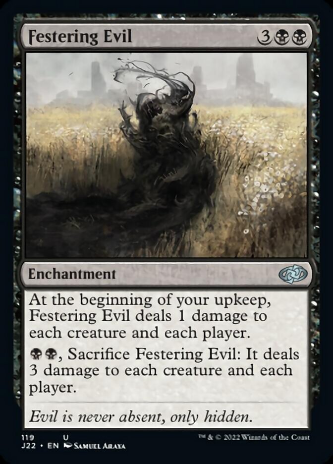 Festering Evil [Jumpstart 2022] | Magic Magpie