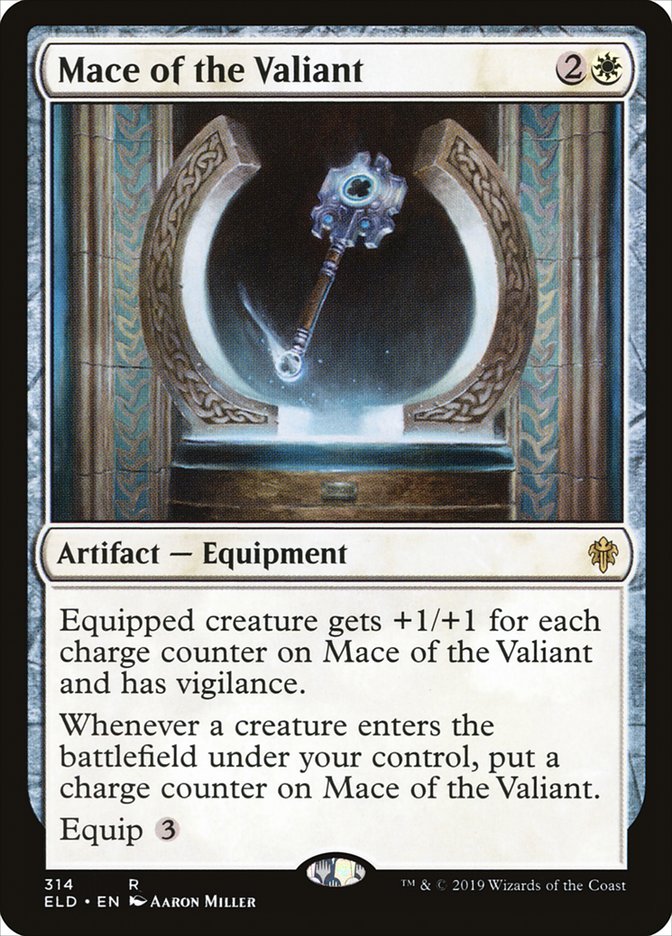 Mace of the Valiant [Throne of Eldraine] | Magic Magpie
