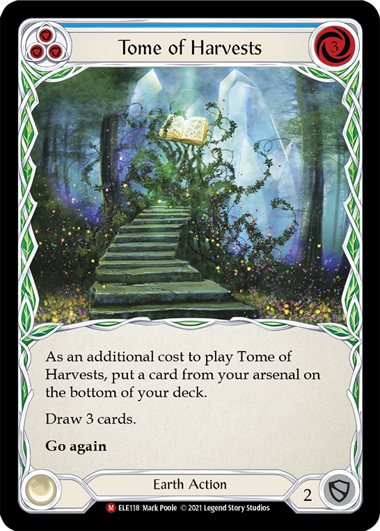 Tome of Harvests [ELE118] (Tales of Aria)  1st Edition Normal | Magic Magpie