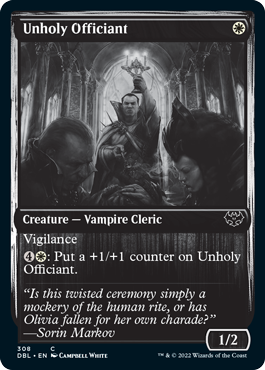 Unholy Officiant [Innistrad: Double Feature] | Magic Magpie