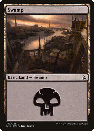 Swamp (263) [Amonkhet] | Magic Magpie