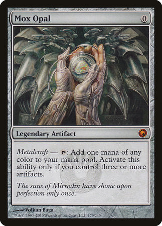 Mox Opal [Scars of Mirrodin] | Magic Magpie