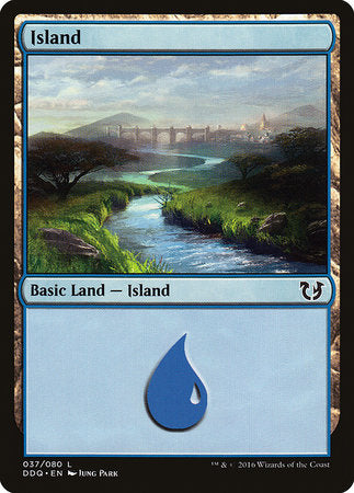 Island (37) [Duel Decks: Blessed vs. Cursed] | Magic Magpie