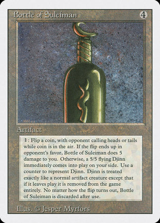 Bottle of Suleiman [Revised Edition] | Magic Magpie